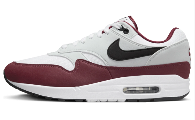 Nike Air Max 1 Dark Team Red | Burgundy Route