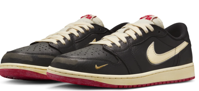 Air Jordan 1 Retro Low OG x Nigel Sylvester 'Nitro' IB8958-001 | Unscripted Momentum