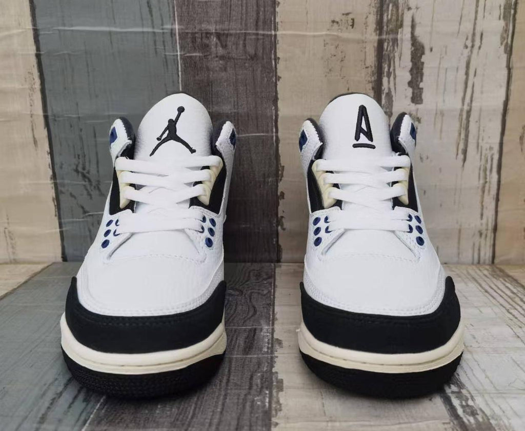 Air Jordan 3 Retro Men's White/Grey/Blue | Glacier Cadence