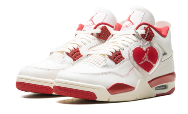 Air Jordan 4 WMNS 'Valentine's Day' HV0823 108 | Sweetheart Agenda