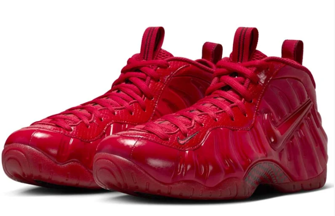 Nike Air Foamposite Pro Gym Red Black | Scarlet Voltage