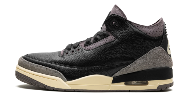 Air Jordan 3 x A Ma Maniére WMNS Black | Noir Perspective