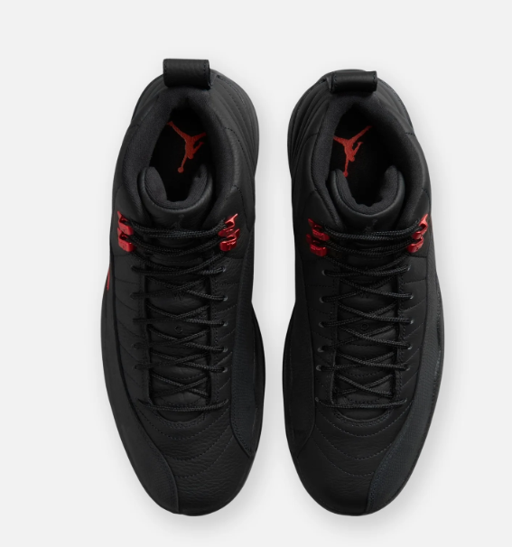 Air Jordan 12 Retro Black Varsity Red | Redline Reserve