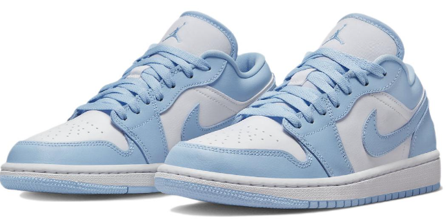 Air Jordan 1 Low Women's 'Ice Blue' | Frostline Rhythm DC0774-141