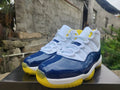 Air Jordan 11 White/Blue/Yellow | Daylight Cadence