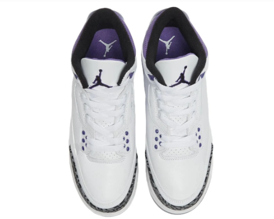 Air Jordan 3 Retro 'Dark Iris' CT8532-105 | Iris Interlude