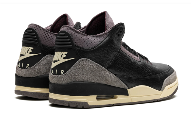 Air Jordan 3 x A Ma Maniére WMNS Black | Noir Perspective