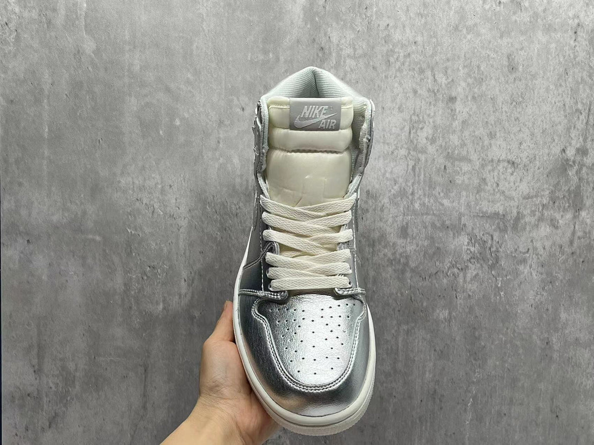 Air Jordan 1 Metallic Silver | Lunar Circuit